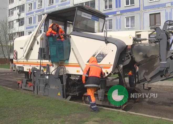 В Нижнекамске начался капремонт внутридворовых дорог