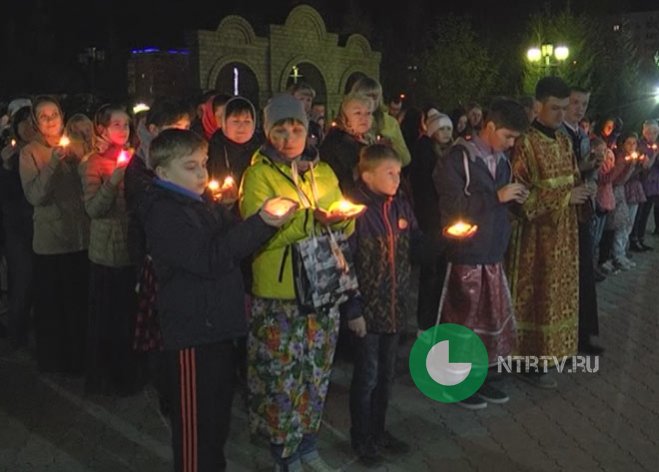 В Нижнекамске прошел пасхальный флешмоб