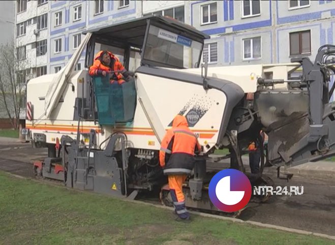 В Нижнекамске продолжается ремонт дорог