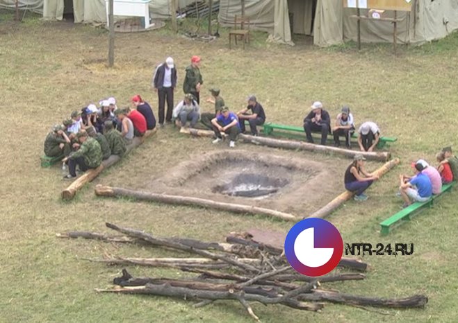 Около сотни школьников отдыхают в лагере «Патриот» в Нижнекамском районе