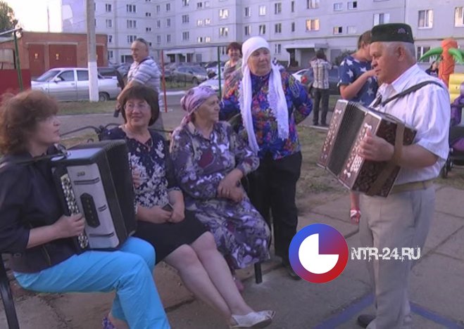 На празднике двора в Нижнекамске организовали площадку татарской культуры