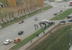 В Нижнекамске водитель «Приоры» сбил пешехода и скрылся