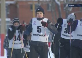 В Нижнекамске заработала лыжная трасса