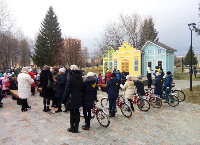 В Нижнекамске состоялось открытие автогородка «Велики»