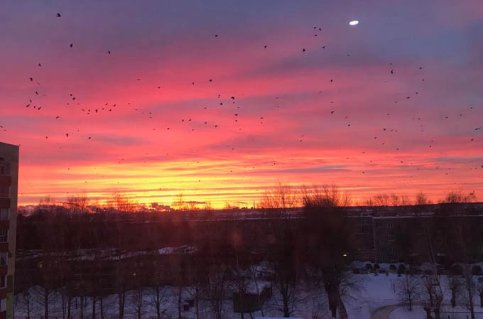 В Нижнекамске -10 градусов, ожидается потепление и снегопад