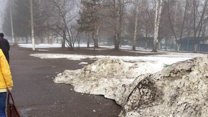 В Нижнекамске +3 градуса, ожидается солнечная и теплая погода