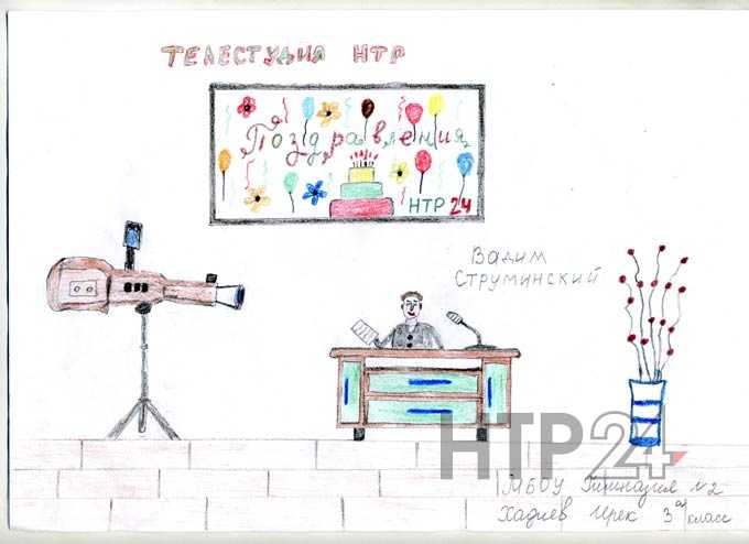 Участник конкурса "Я смотрю НТР-2019": Ирек Хадиев, татарская гимназия №2, 3-й класс