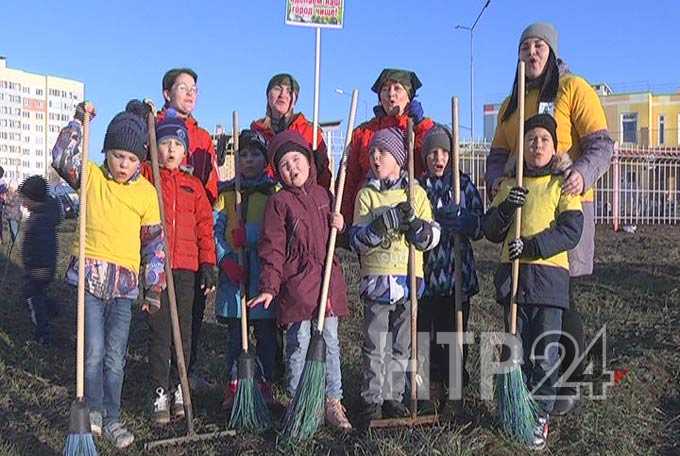 К акции НТР #ЧистоТУТ присоединились воспитанники детсада «Эллюки»