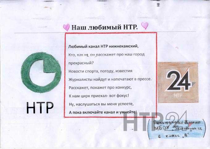 Участник конкурса "Я смотрю НТР-2019": Дамир Гильфанов, гимназия №32, 6В класс