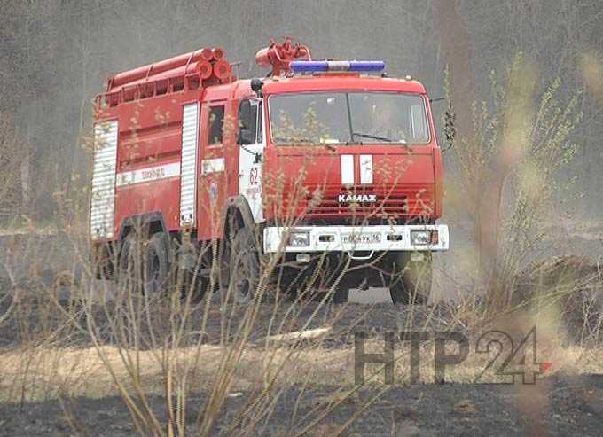 За месяц в Нижнекамском районе произошло 54 возгорания сухой травы и мусора