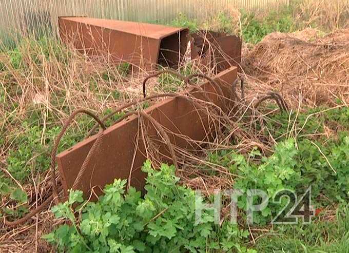 Жители Нижнекамского района захламляют собственное село