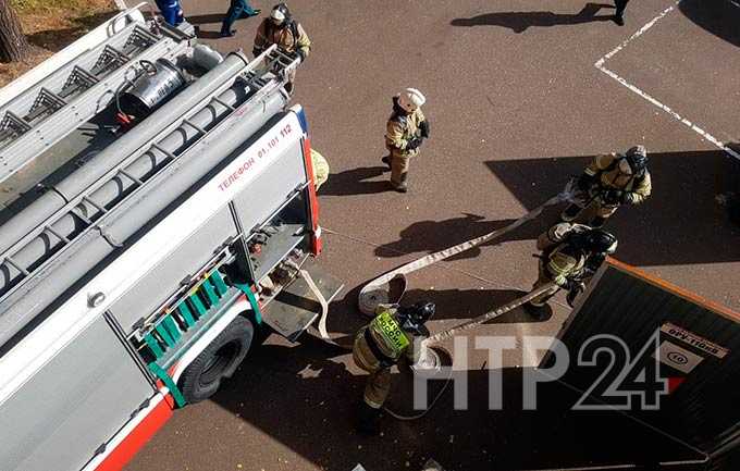 В Камских Полянах при пожаре погиб местный житель