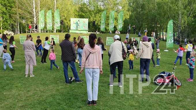 В Нижнекамске стартовал третий сезон проекта «Зеленый фитнес»