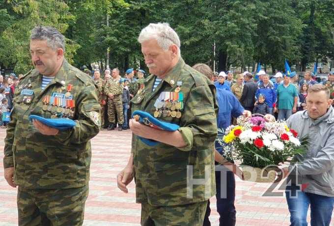 В Нижнекамске празднуют 89-ю годовщину со дня образования ВДВ