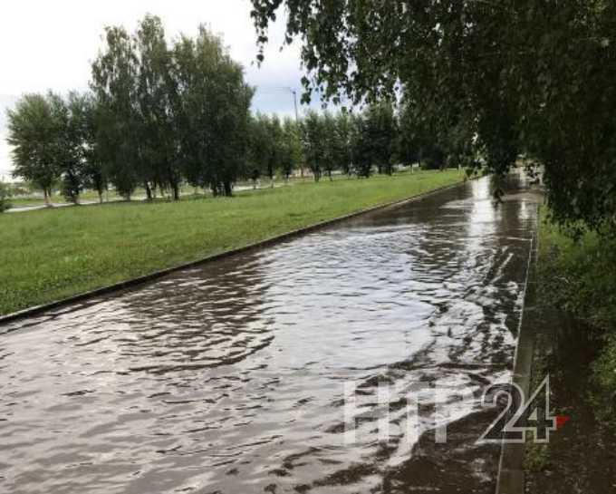 Нижнекамцев ждет дождливое начало новой рабочей недели