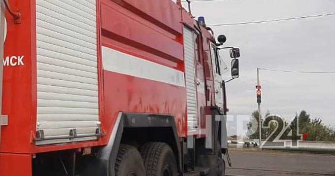 В Нижнекамске произошло возгорание на насосной установке промышленного предприятия