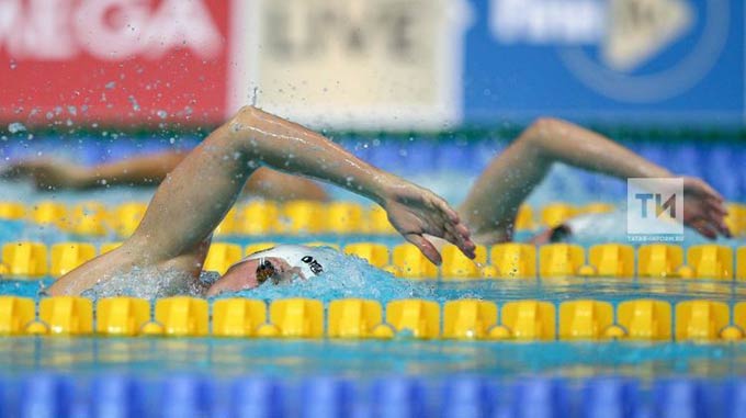 Казани передали флаг чемпионата Европы по плаванию на короткой воде