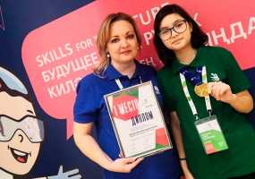 Нижнекамская школьница покорила олимп регионального этапа WorldSkills Russia