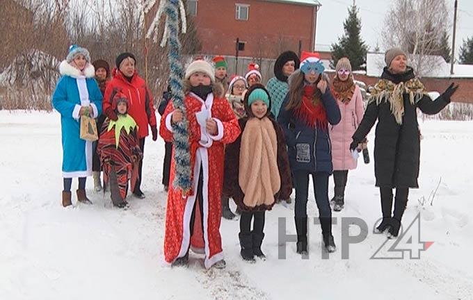 В Нижнекамске прошли рождественские колядки