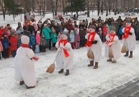 "Снеговики" подарили жителям Нижнекамска незабываемую зимнюю сказку