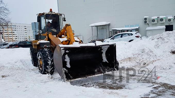 Нижнекамские водители недовольны уборкой внутриквартальных дорог