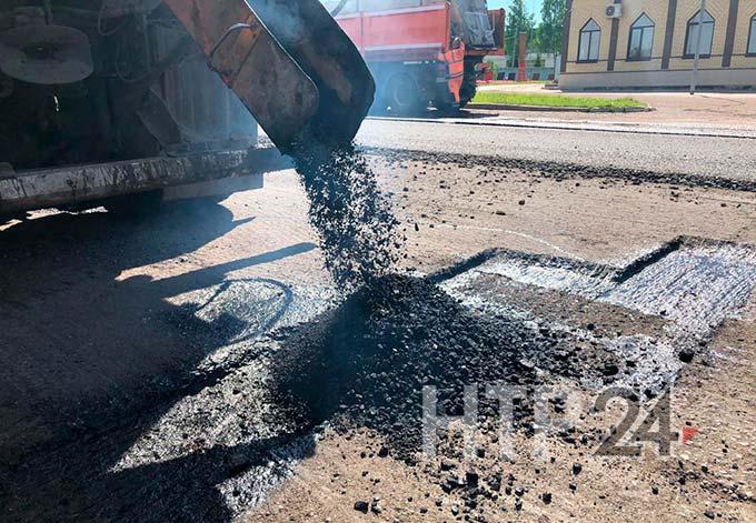 В Нижнекамске на ремонт дорог потратят 10 млн рублей