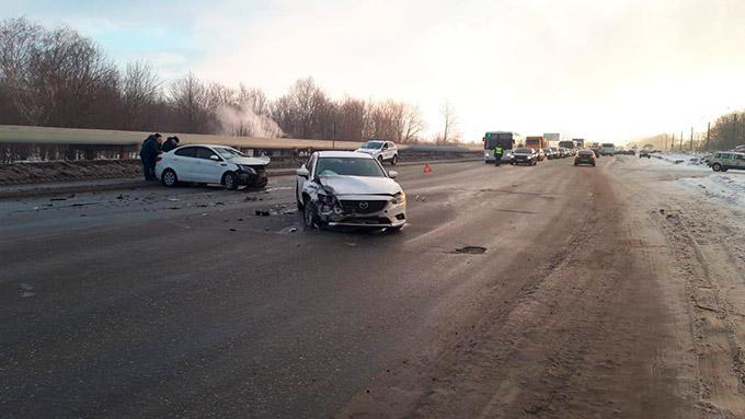 Ремень безопасности спас нижнекамку от травм в автоаварии