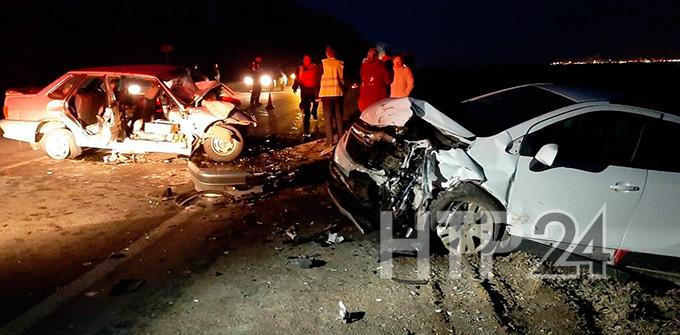 Около Нижнекамска в ДТП с участием двух «легковушек» погиб человек