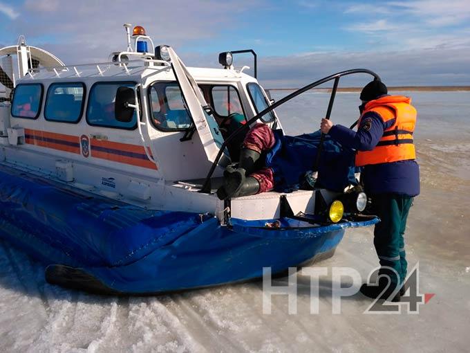 На Каме у пожилого рыбака отказали ноги