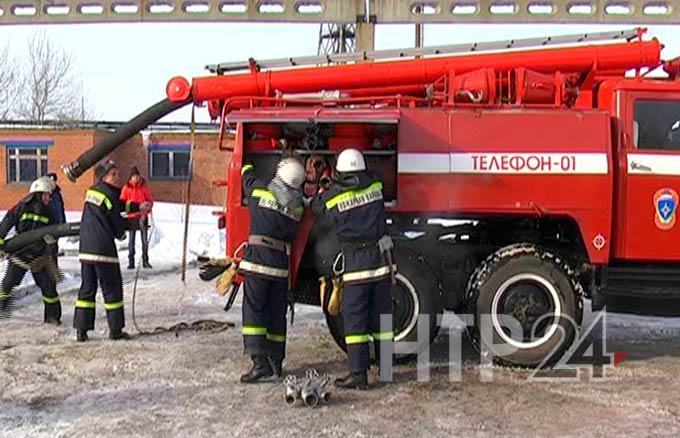 На насосной станции в Нижнекамске ранним утром произошёл пожар