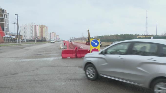 В Нижнекамске по нацпроектам строятся новые дороги и детские сады