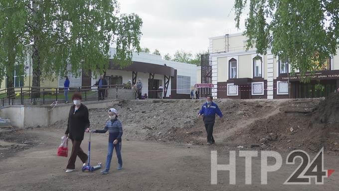 Нижнекамцы взволновались исчезновением брусчатки