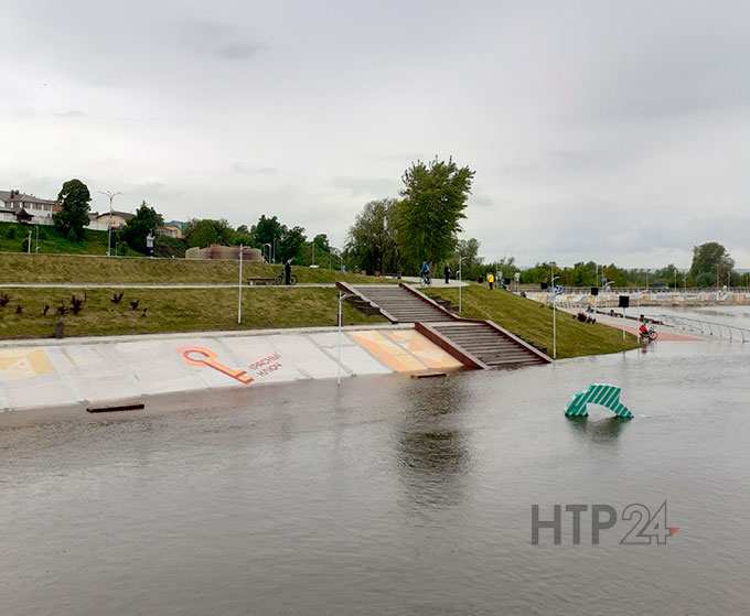 Уровень Камы в районе Нижнекамска продолжает повышаться