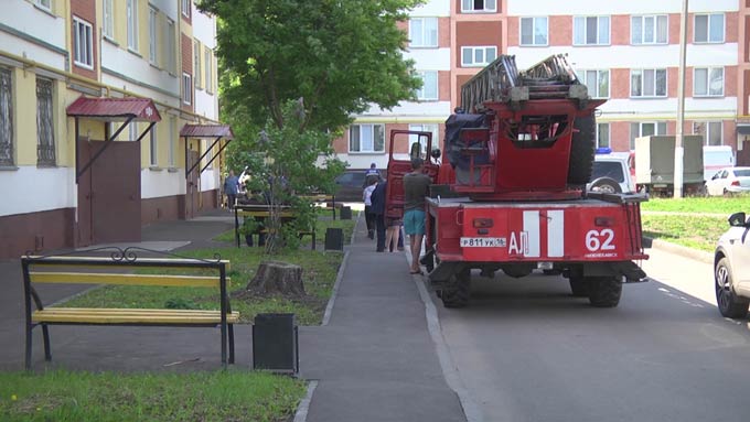 На ул.Вокзальной в Нижнекамске загорелась квартира