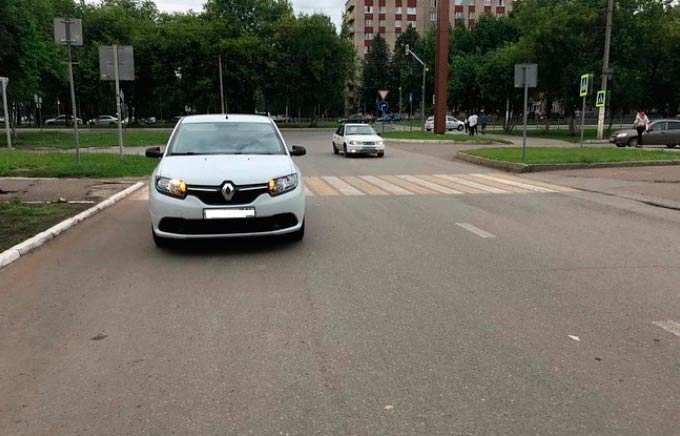 В Нижнекамске в результате наезда иномарки пострадал девятилетний ребёнок