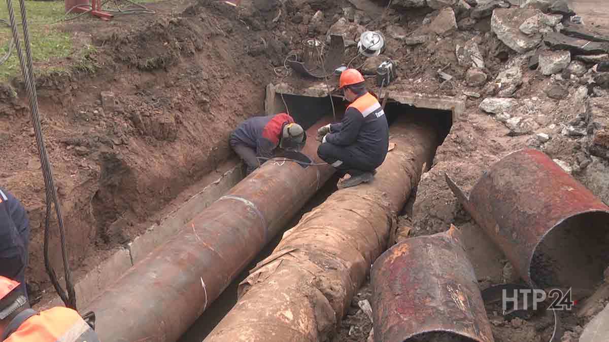 В Нижнекамске началась подача горячей воды в дома после опрессовки труб