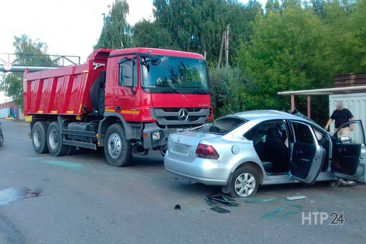 Челнинец погиб в ДТП в день своего рождения: в его машину въехал самосвал