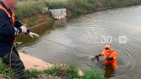 В Татарстане утонул трактор с водителем