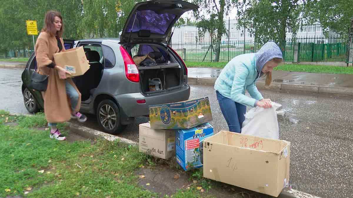 В Нижнекамске прошла экологическая акция «Отходы в доходы»