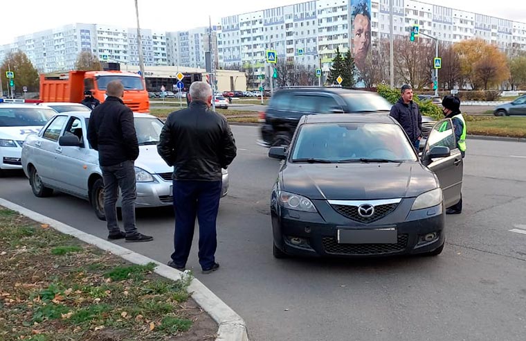 32 нарушителей остановили на дорогах Нижнекамска сотрудники ГИБДД