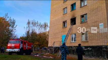 В Татарстане на пожаре в жилом доме погиб человек