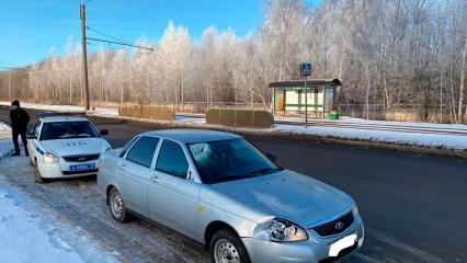 В промзоне Нижнекамска сбили мужчину на пешеходном переходе