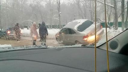 В Нижнекамске в четверг утром произошло несколько ДТП