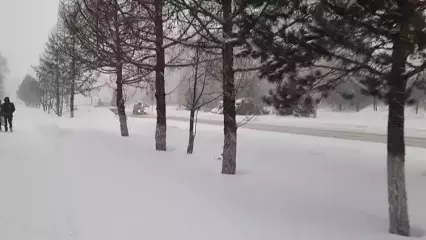 В Нижнекамске температура воздуха поднялась до обещанного плюса