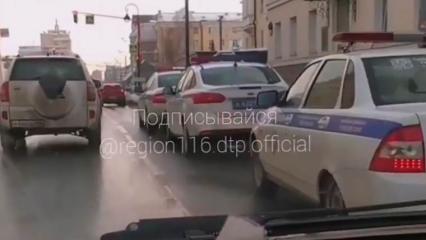 В Казани задержали инициатора автомобоильной погони