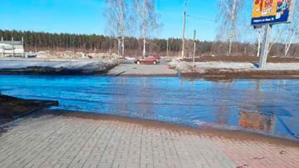 Нижнекамцы жалуются на ежегодный весенний потоп