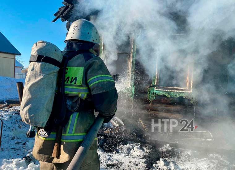 В Нижнекамском районе стали чаще гореть бани и частные дома