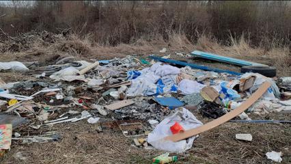 Нижнекамцы жалуются на большое количество мусора в городе