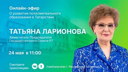 Зампред Госсовета РТ расскажет о развитии полилингвального образования в РТ в прямом эфире