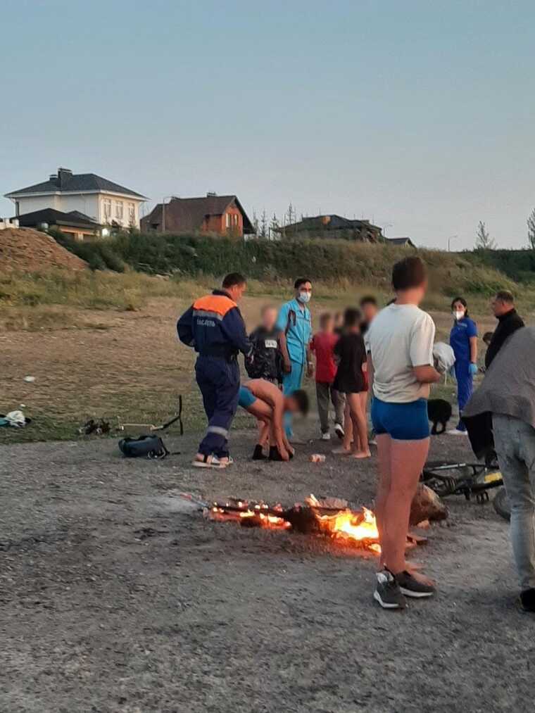 В Татарстане спасли шестерых детей, которые прыгнули с причала